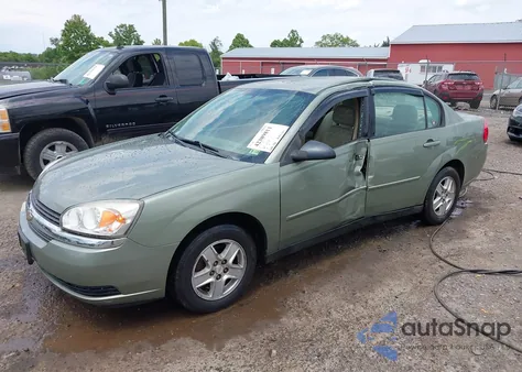 2004 Chevrolet Malibu Ls из США, поврежденный, VIN 1G1ZT52894F127338